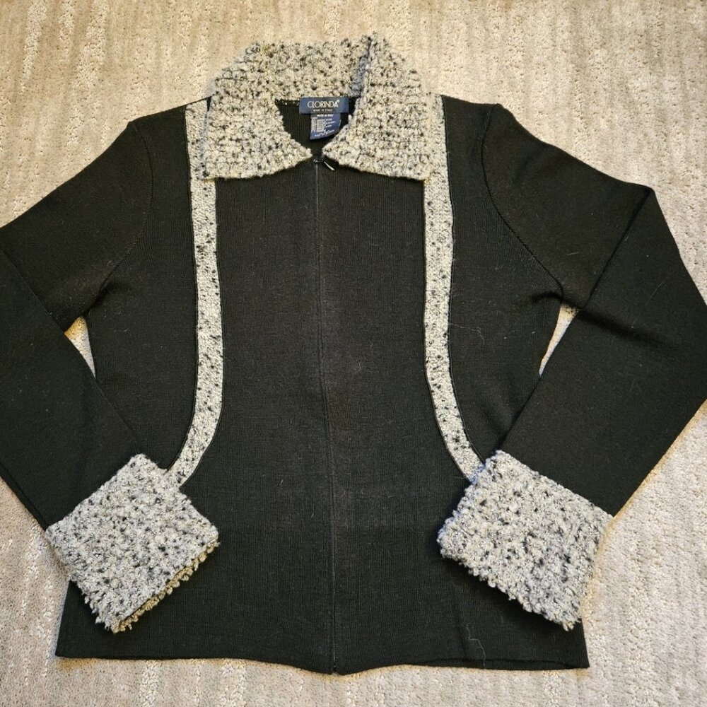 CLORINDA Italian Sweater/Cardigan Size L